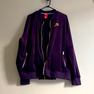 Nike velour tracksuit